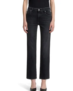 7 For All Mankind Calie Straight Ankle Bottomline Best