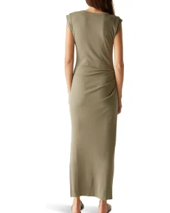 Michael Stars Dresses|Dresses<Calliope Extended Sleeve Maxi Dress Olive