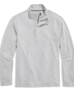 Vineyard Vines Activewear<Calmwater 1/4 Zip Ultimate Gray