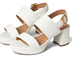 Aerosoles Camera White Crackled Leather Online