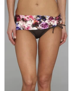 Badgley Mischka Camila Shirred Adjustable Brief Multi Hot
