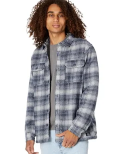 Quiksilver Activewear<Camus Long Sleeve Overshirt Light Grey Heather Camus