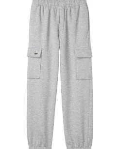 Lacoste Kids Clothing<Cargo Fleece Pants (Big Kid) Argent Chine Heather