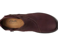Boots|Boots|Clarks Carleigh Style Wine Nubuck