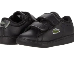 Lacoste Kids Carnaby Evo Bl 21 1 SUI (Toddler/Little Kid) Black/Black Best