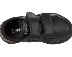 Lacoste Kids Carnaby Evo Bl 21 1 SUI (Toddler/Little Kid) Black/Black Best