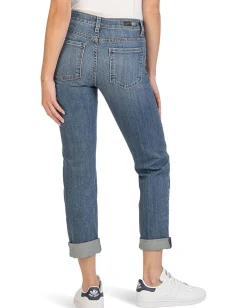 Jeans|KUT from the Kloth Catherine Mid-Rise Boyfriend in Clearly