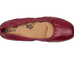 Taos Footwear Flats<Chit Chat Red