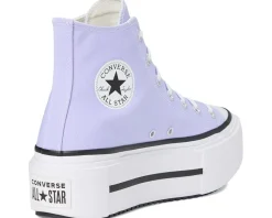 Converse Chuck Taylor All Star Lift Double Stack Violet Heat/Egret/Black