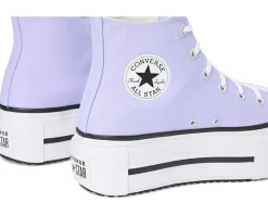 Converse Chuck Taylor All Star Lift Double Stack Violet Heat/Egret/Black