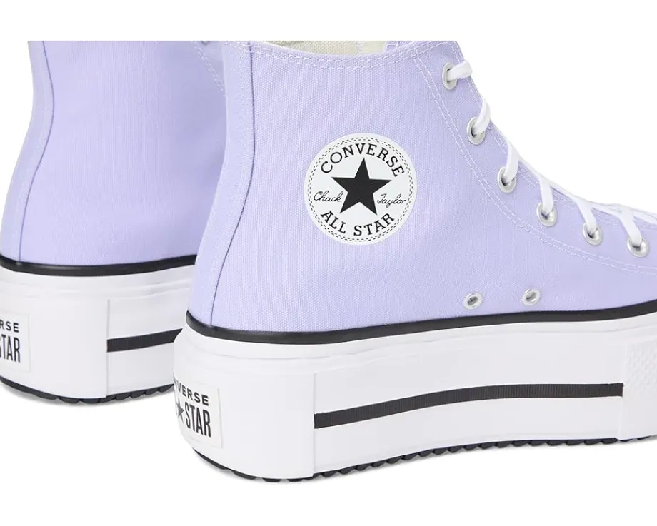 Converse Chuck Taylor All Star Lift Double Stack Violet Heat/Egret/Black