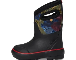 Bogs Kids Shoes|Shoes<Classic II - Warped Stripes (Toddler/Little Kid/Big Kid) Black Multi