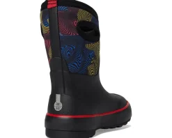 Bogs Kids Shoes|Shoes<Classic II - Warped Stripes (Toddler/Little Kid/Big Kid) Black Multi