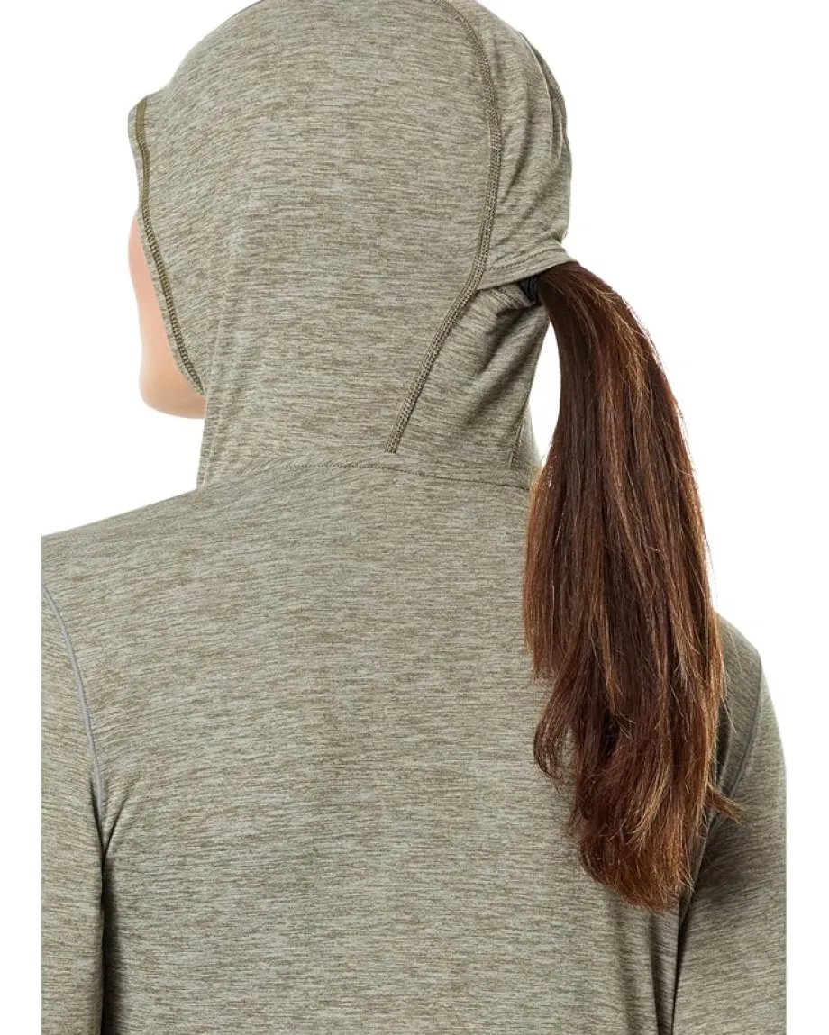 Activewear|Shirts & Tops|Hot Chillys Clima-Tek Hoodie Od Heather