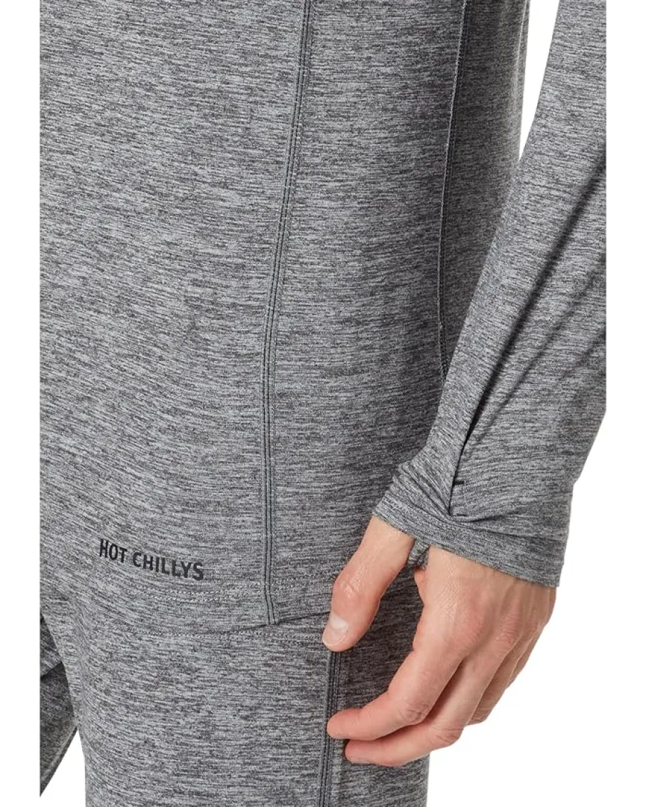 Hot Chillys Activewear<Clima-Tek Hoodie Grey Heather
