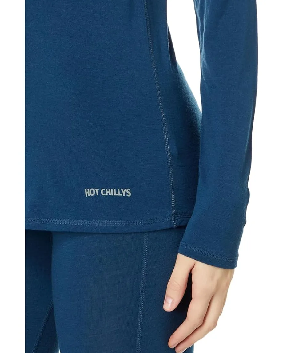 Hot Chillys Activewear|Shirts & Tops<Clima-Wool Crew Nightfall