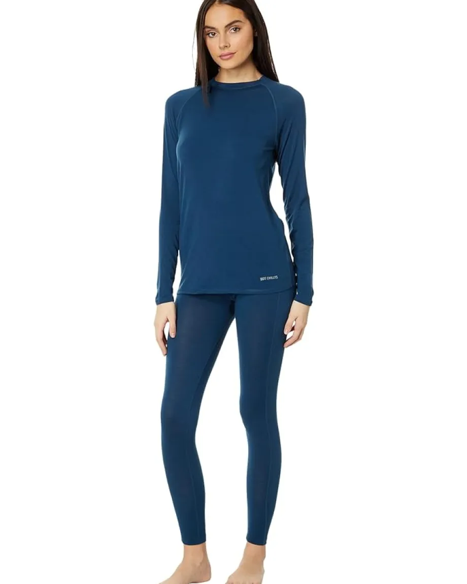 Hot Chillys Activewear|Shirts & Tops<Clima-Wool Crew Nightfall