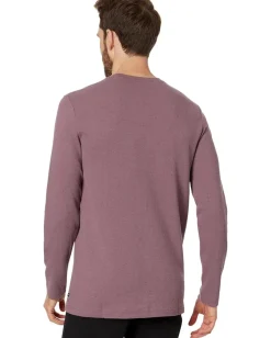 Activewear|T-Shirts|TravisMathew Cloud Waffle Crew Flint