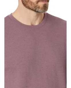 Activewear|T-Shirts|TravisMathew Cloud Waffle Crew Flint