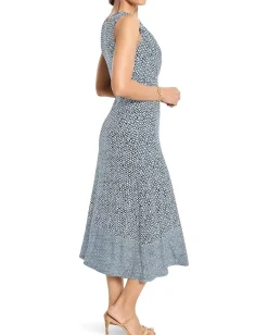 Dresses|Dresses|NIC+ZOE Coastal Geo Ella Dress Blue Multi