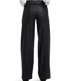 Jeans|NYDJ Coated Teresa Wide Leg Jeans Black Coated