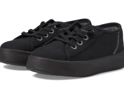 Hey Dude Kids Cody Canvas (Toddler) Black/Black Clearance