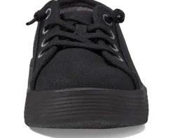 Hey Dude Kids Cody Canvas (Toddler) Black/Black Clearance