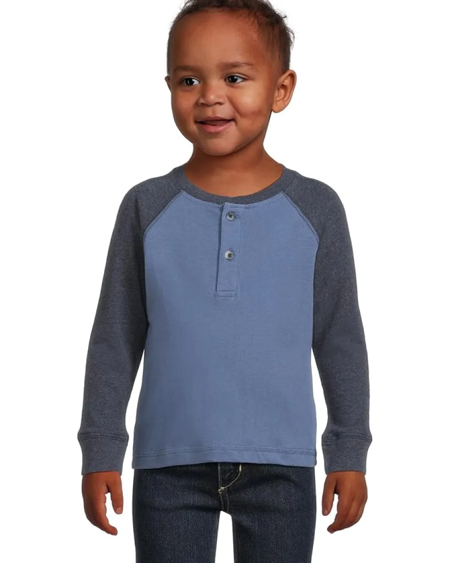 Janie and Jack Colorblock Henley (Infant) Multicolor Best
