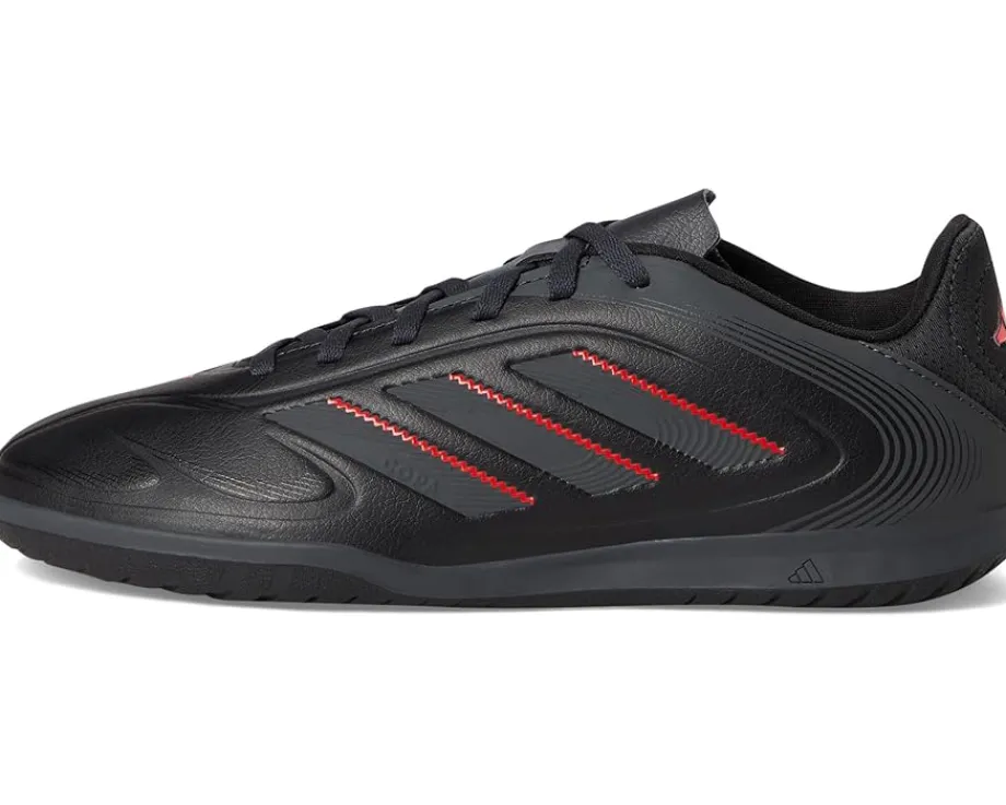 adidas Kids Copa Pure 3 Club Indoor Soccer Shoes (Little Kid/Big Kid) Black/Carbon/Lucid Red Online