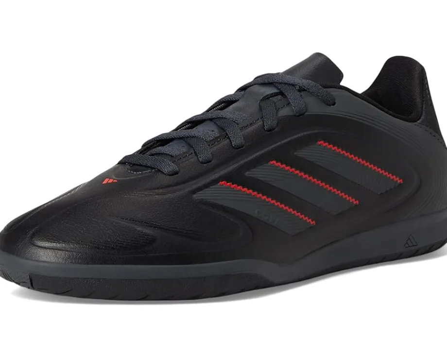 adidas Kids Copa Pure 3 Club Indoor Soccer Shoes (Little Kid/Big Kid) Black/Carbon/Lucid Red Online