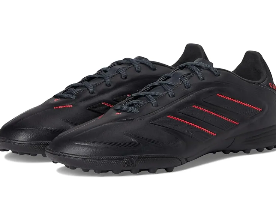 adidas Kids Shoes|Shoes<Copa Pure 3 League Turf Soccer Cleats (Little Kid/Big Kid) Black/Carbon/Lucid Red