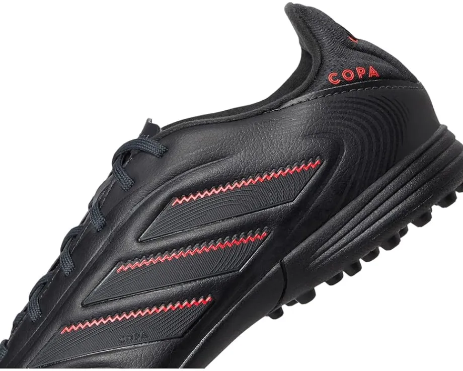 adidas Kids Shoes|Shoes<Copa Pure 3 League Turf Soccer Cleats (Little Kid/Big Kid) Black/Carbon/Lucid Red