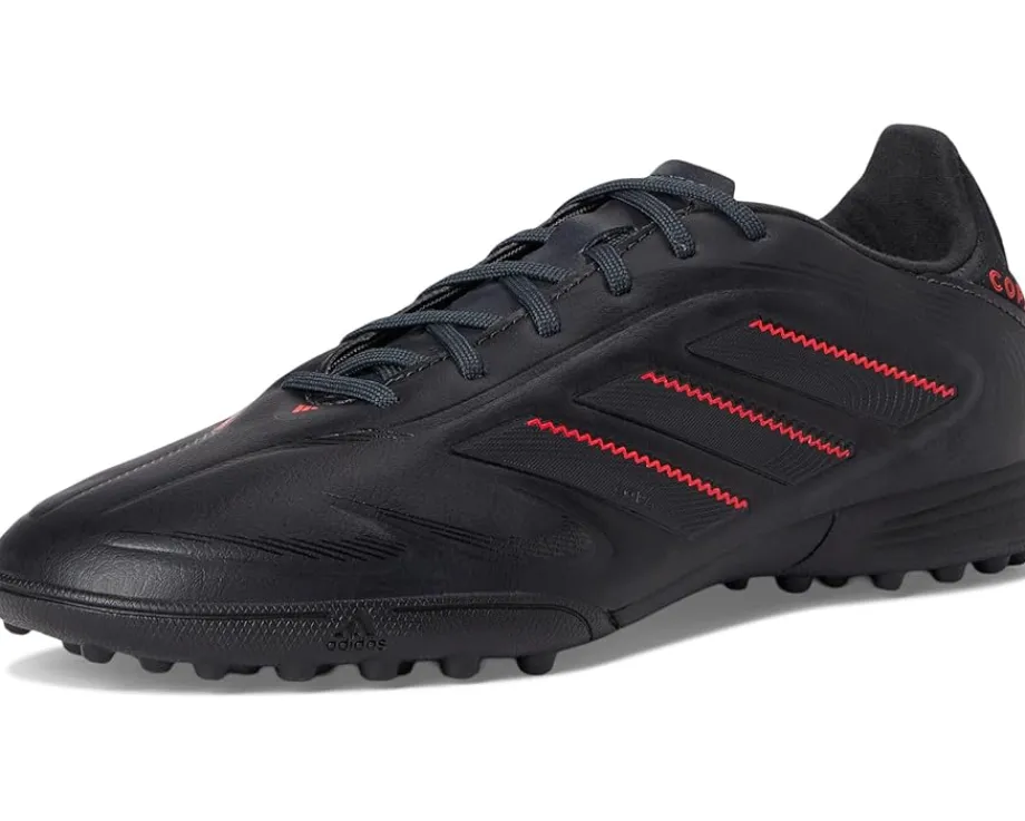 adidas Kids Shoes|Shoes<Copa Pure 3 League Turf Soccer Cleats (Little Kid/Big Kid) Black/Carbon/Lucid Red
