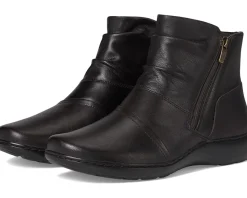 Boots|Boots|Clarks Cora Pace Chocolate Leather