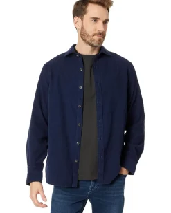 Vineyard Vines Activewear<Corduroy Spread Collar Shirt Nautical Navy