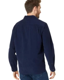 Vineyard Vines Activewear<Corduroy Spread Collar Shirt Nautical Navy