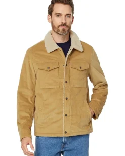 Activewear|Levi's® Corduroy Trucker (Wide Wale) Sand