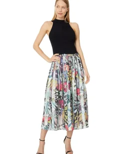 Dresses|Dresses|Ted Baker Corino Mockable Pleated Dress Black