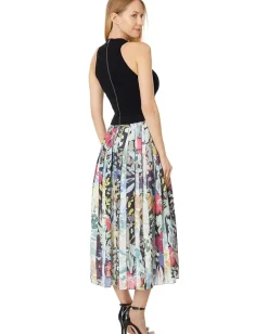 Dresses|Dresses|Ted Baker Corino Mockable Pleated Dress Black
