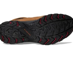 Boots|Columbia Crestwood Mid Waterproof Camel Brown/Mountain Red