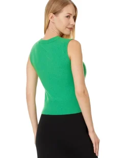 Vince Sweaters<Crew Neck Shell Dark Parakeet