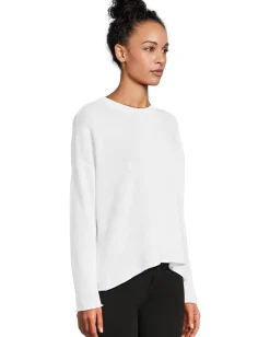 Eileen Fisher Crew Neck Sweater White Discount