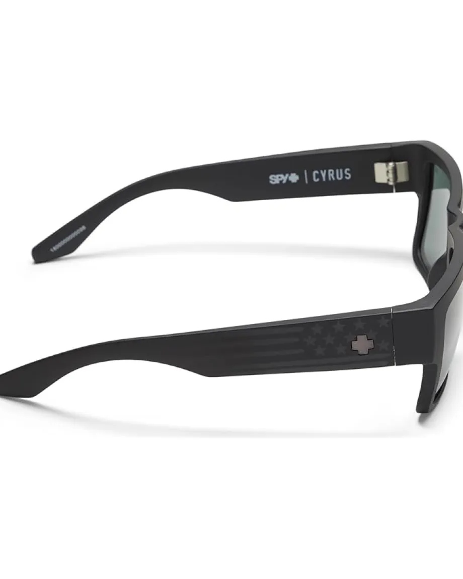 Spy Optic Cyrus Matte Black Gloss Flag Online