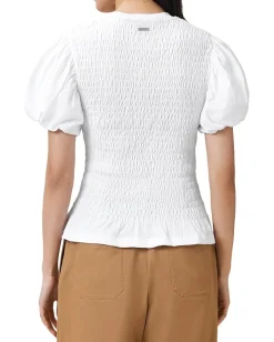 AllSaints Dael Top Optic White