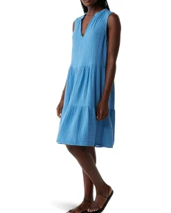 Michael Stars Dresses|Dresses<Daisy Above Knee Dress Ocean