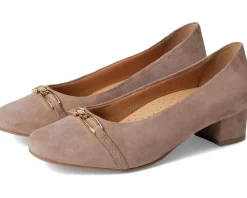Heels|Heels|Trotters Dakota Taupe Suede