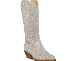 Blue by Betsey Johnson Boots|Boots<Dalas Rhinestone