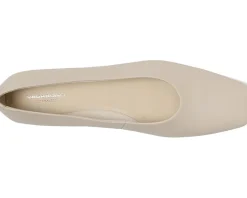 Flats|Vagabond Shoemakers Delia Leather Flat Off-White