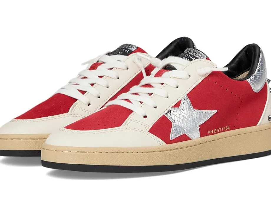 Sneakers|Sneakers|Vintage Havana Denisse Nude/Red Studded