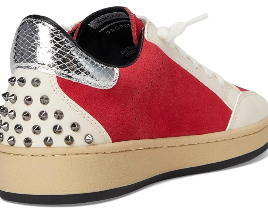 Sneakers|Sneakers|Vintage Havana Denisse Nude/Red Studded